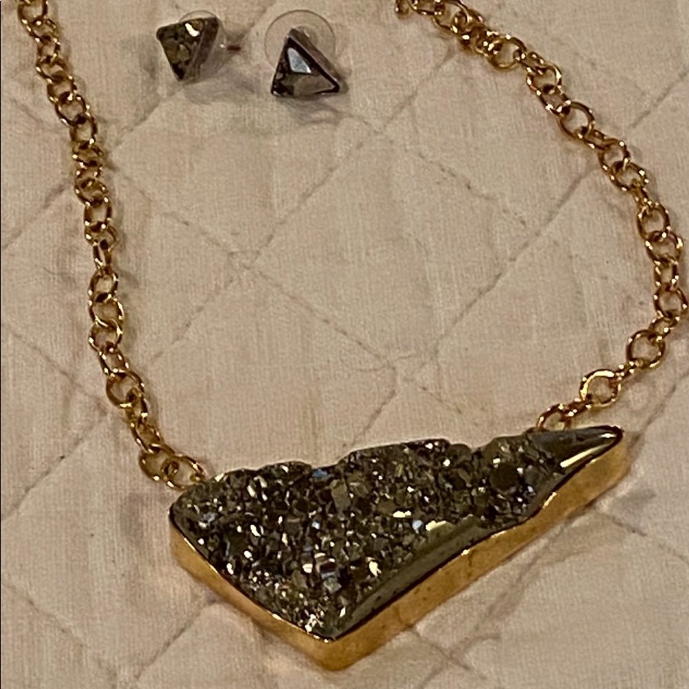 Seraphine Necklace and earrings